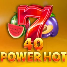 40 Power Hot logo by Amusnet Interactive Vegas Hero Casino