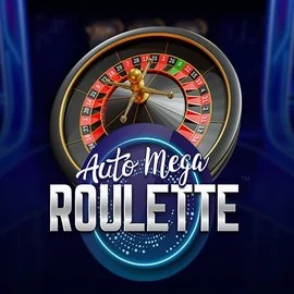 Auto Mega Roulette logo by Pragmatic Play Vegas Hero Casino