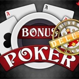 Bonus Poker Deluxe - 3 Hands casino game by RTG (Reel Time Gaming) – featured logo at Vegas Hero Casino