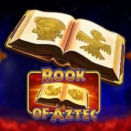 Slots logo of Book of Aztec from Amatic Industries at Vegas Hero Casino