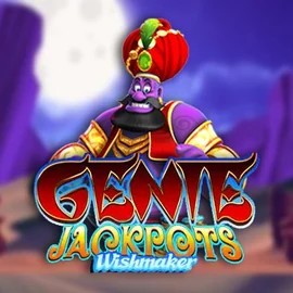 Genie Jackpots Wishmaker slot visual from Blueprint Gaming available on vegas-hero.org