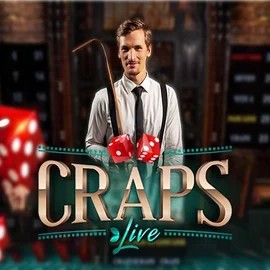 Live Craps logo by Evolution Vegas Hero Casino