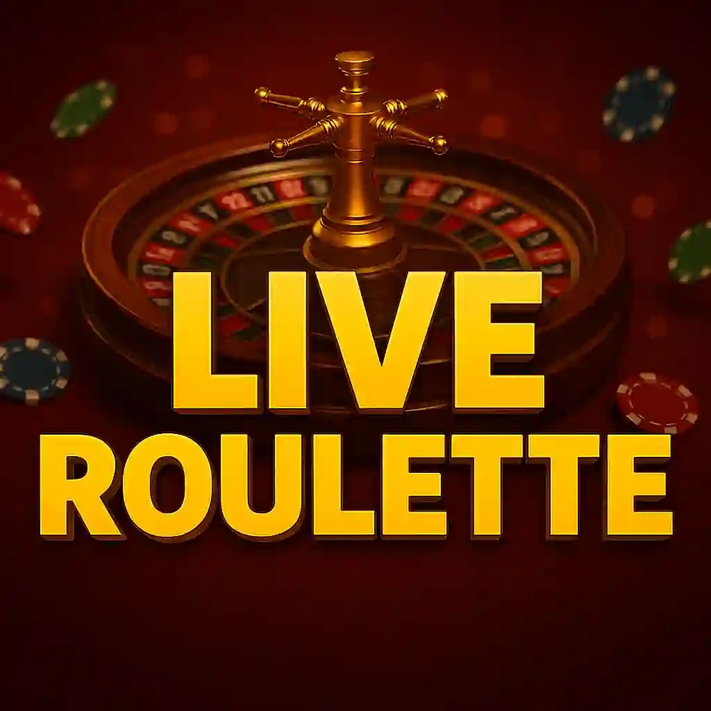 Enjoy Live Roulette by Evolution – logo hosted on vegas-hero.org