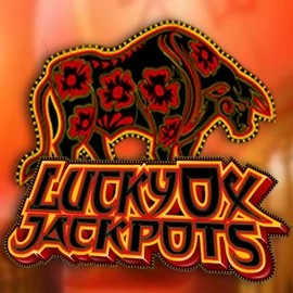 Official Jackpots logo: Lucky Ox Jackpots by Rival at Vegas Hero Casino