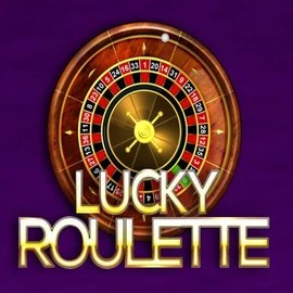 Lucky Roulette logo by Belatra Games Vegas Hero Casino