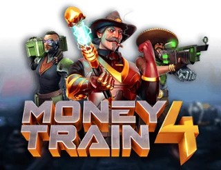 Money Train 4 slot icon by Relax Gaming, available at Vegas Hero Casino