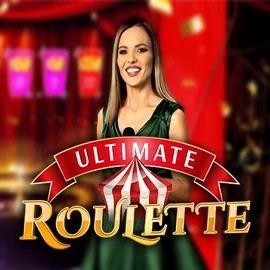 Try Ultimate Roulette slot by Ezugi on vegas-hero.org – logo image